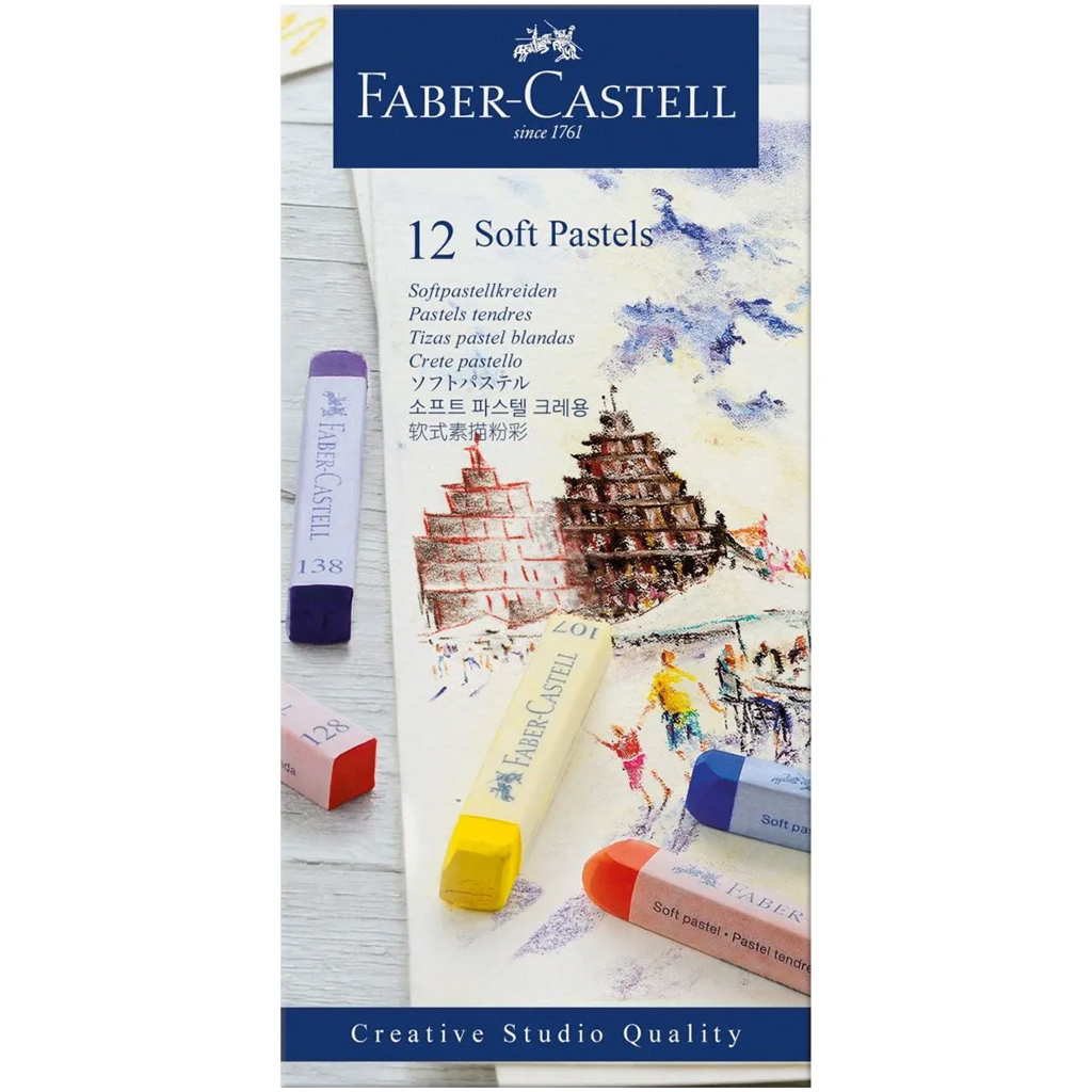 Faber-Castell: Porpasztellkréta készlet 12db-os kép 1