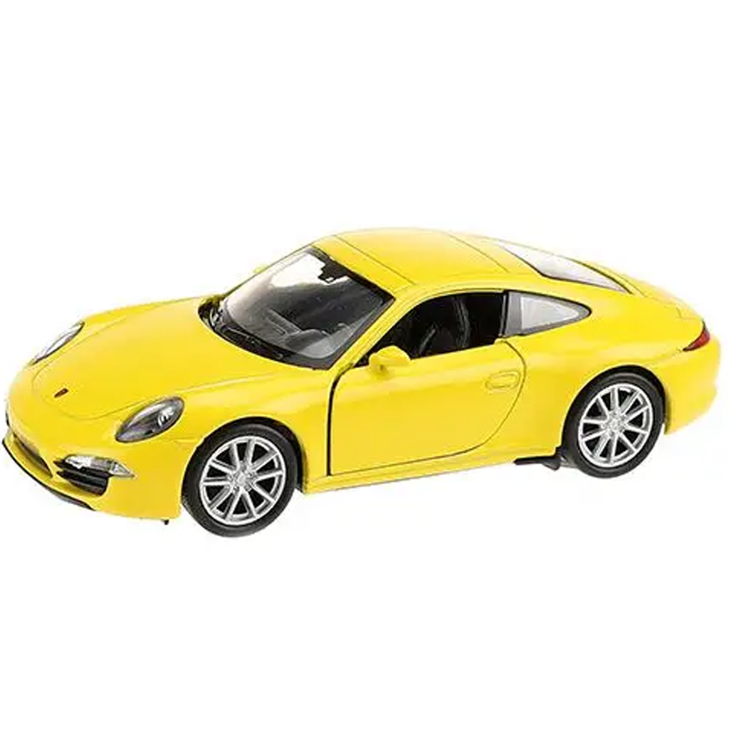 Welly: Porsche 911 Carrera S fém kisautó modell többféle változatban 11cm kép 6