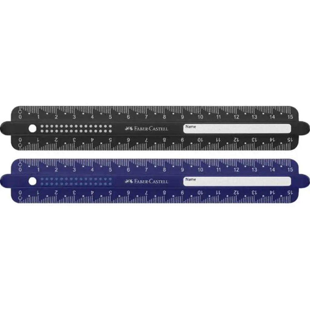 Faber-Castell: Pöttyös flexibilis vonalzó 15cm-es többféle színben kép 1