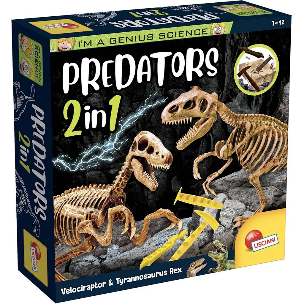 I'm Genius Predator 2 az 1-ben régész szett - Lisciani kép 1