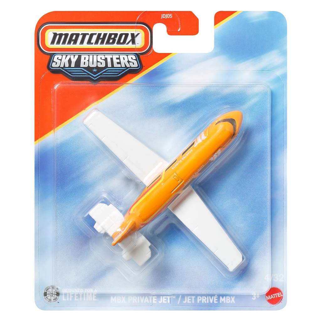 Matchbox Sky Busters: Private Jet repülő modell 1/64 - Mattel kép 1