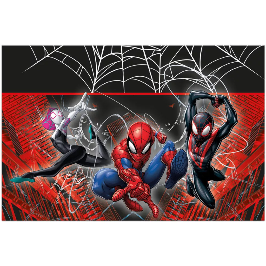 Pókember és csapata műanyag asztalterítő 120x180cm kép 1