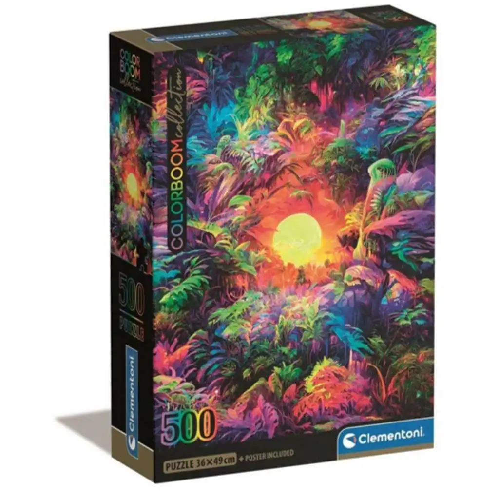 Colorboom Collection: Pszichedelikus 500db-os Compact puzzle - Clementoni kép 1
