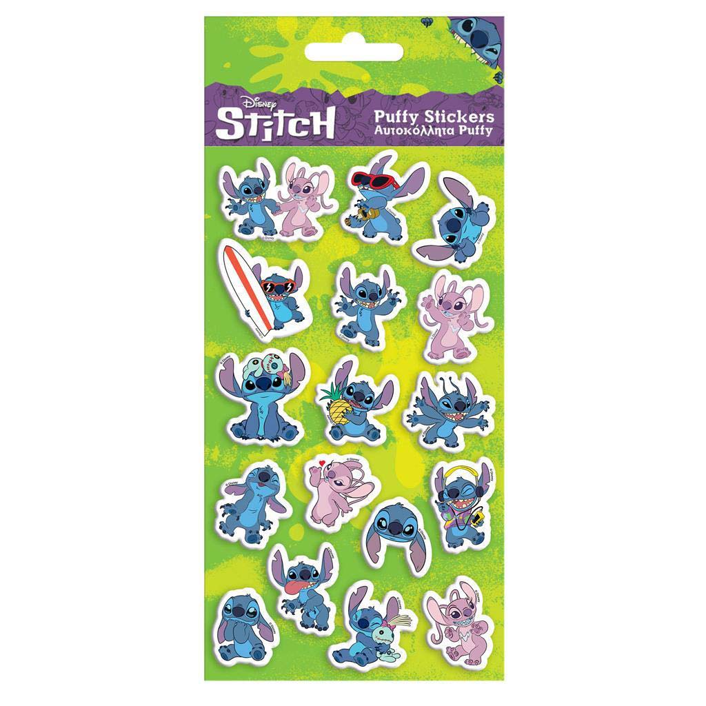 Luna: Disney Lilo és Stitch pufi matrica szett 10x22cm kép 1