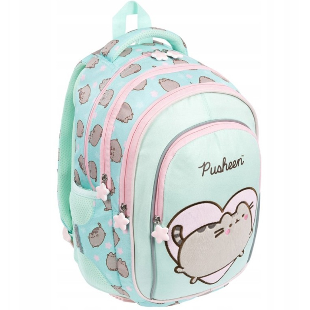 Pusheen menta iskolatáska, hátizsák BPL58 40x29x19cm kép 1