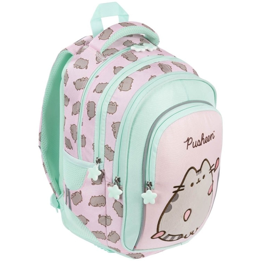 Pusheen rózsaszín iskolatáska, hátizsák BPL58 40x29x19cm kép 1
