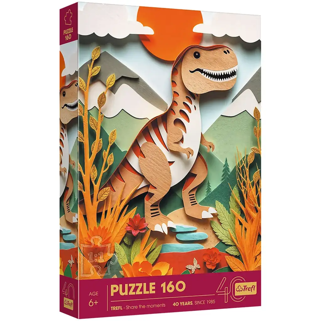 Dínók birodalma T-Rex kalandjai 160db-os puzzle - Trefl kép 1