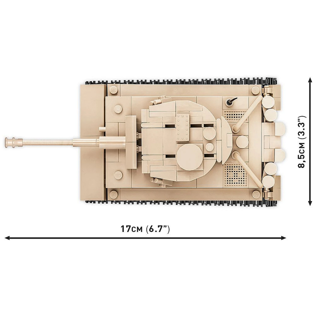 COBI: Pzkpfw VI Tiger 131 tank építőjáték (2710) kép 3