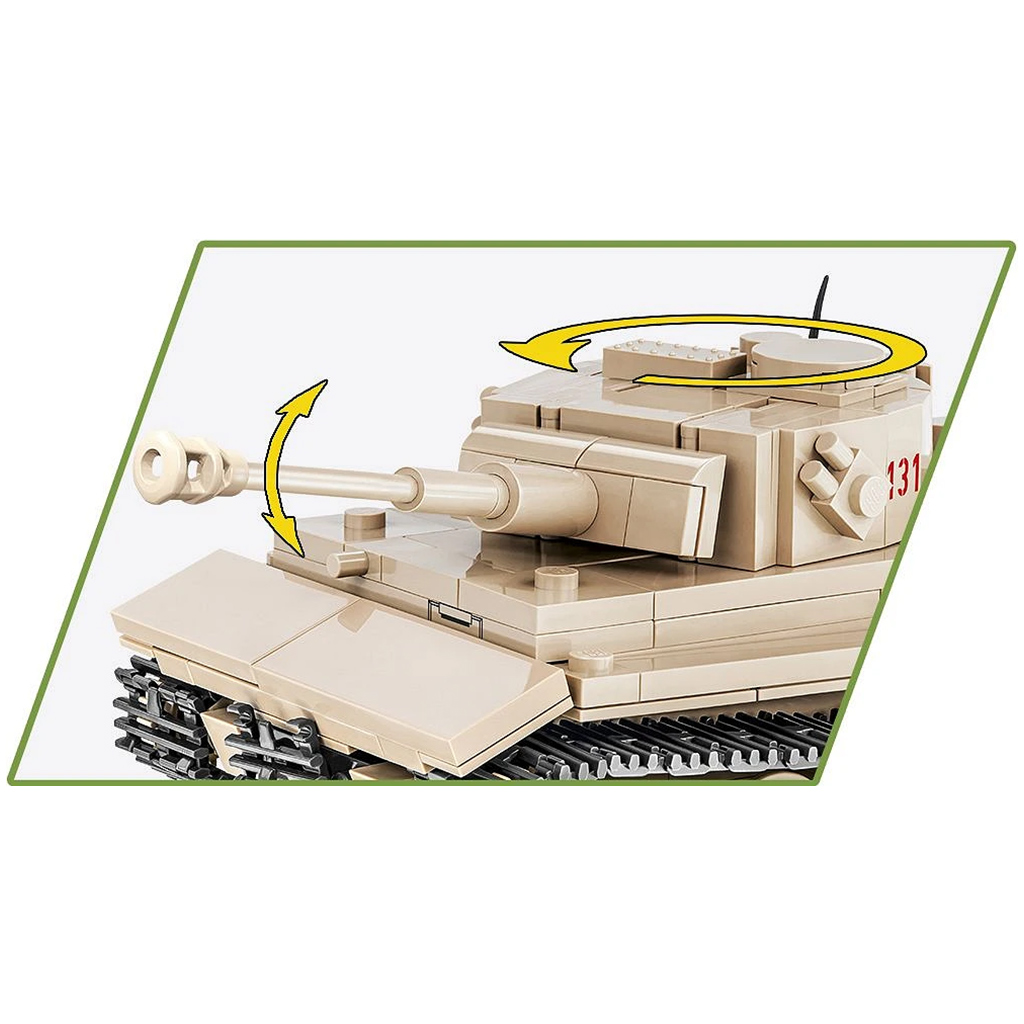 COBI: Pzkpfw VI Tiger 131 tank építőjáték (2710) kép 4