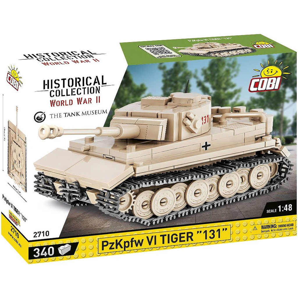 COBI: Pzkpfw VI Tiger 131 tank építőjáték (2710) kép 1