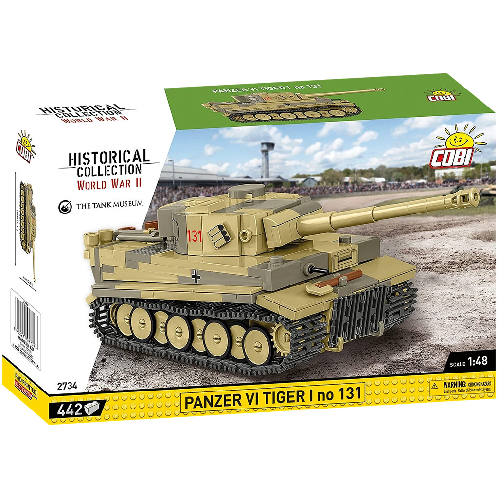 COBI: Panzer VI Tiger I „131” építőjáték (2734) kép 1