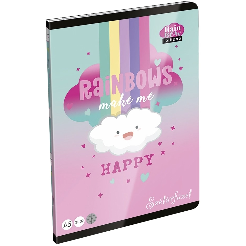 ICO: LizzySuli Lollipop Rainbow szótárfüzet A/5 31-32 kép 1