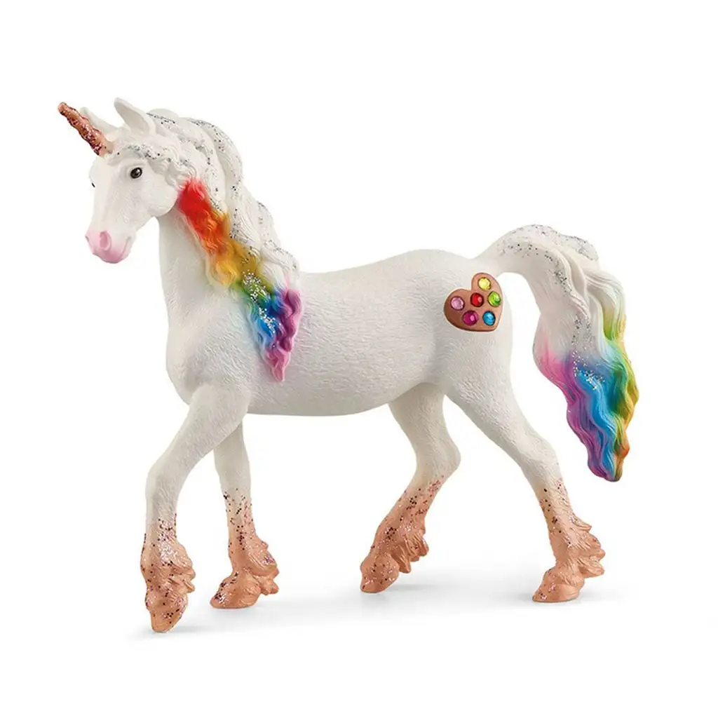Schleich: Rainbow Love unikornis kanca figura (70726) kép 1