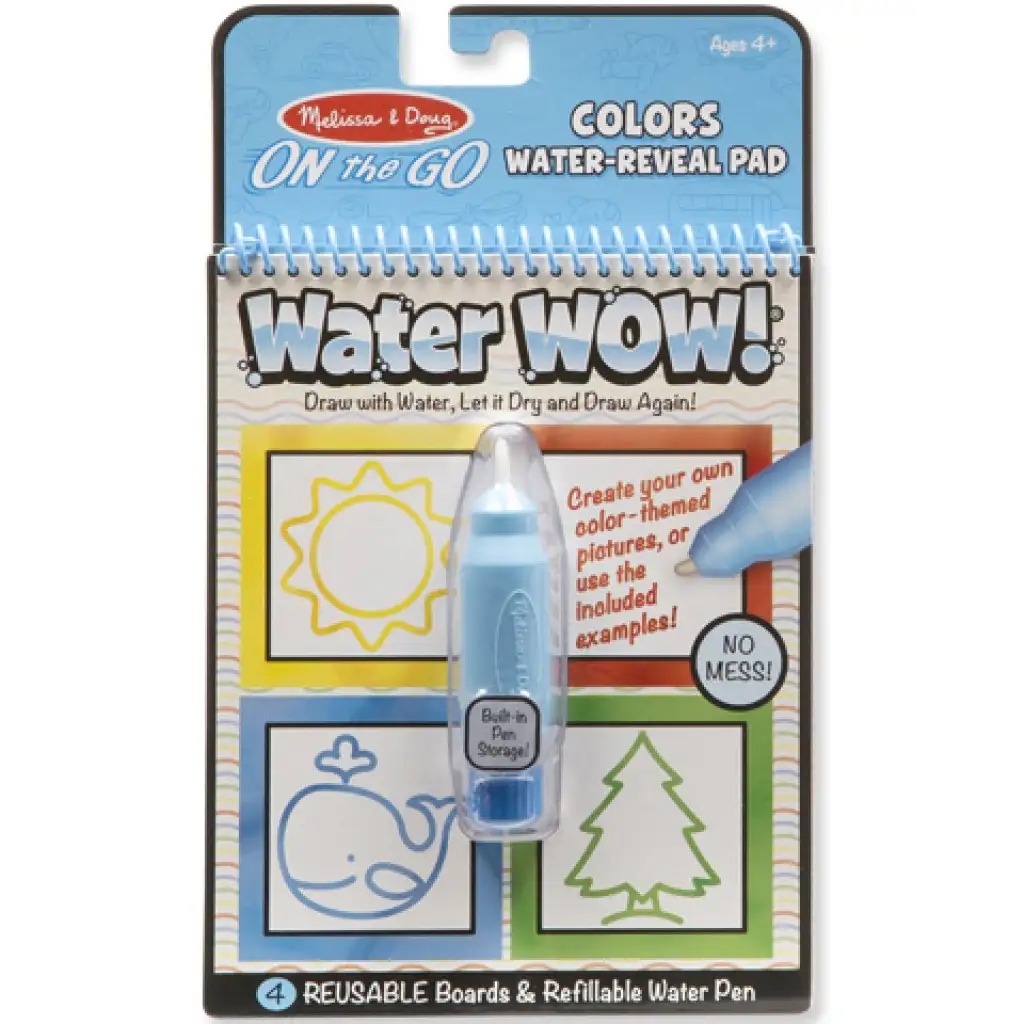 Színes és formák mágikus színező füzet - Melissa & Doug kép 1