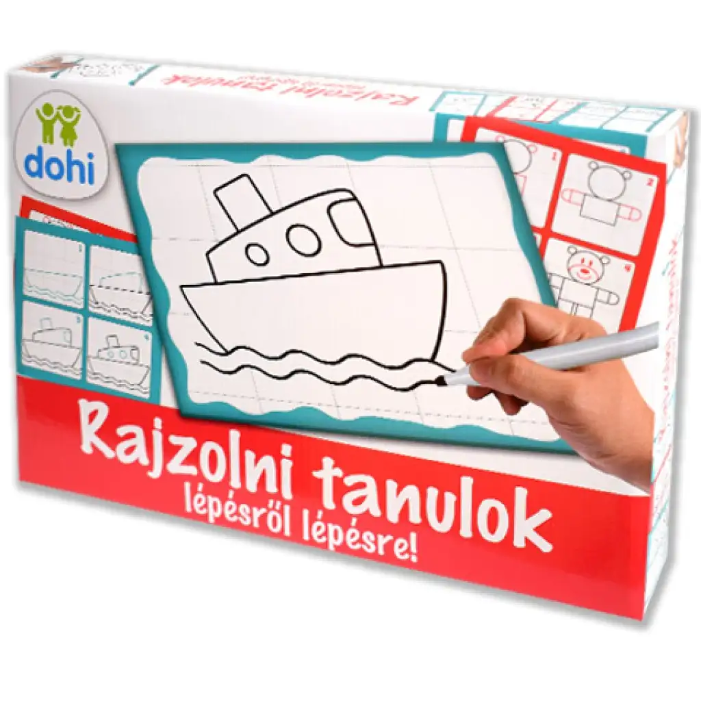 Rajzolni tanulok lépésről lépésre fiús csomag kép 1