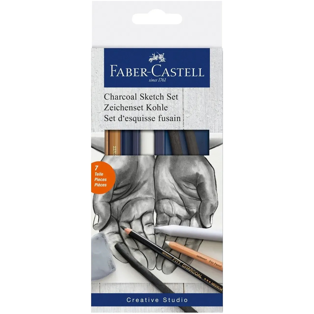 Faber-Castell: Rajzszén vázlat szett 7db-os kép 1