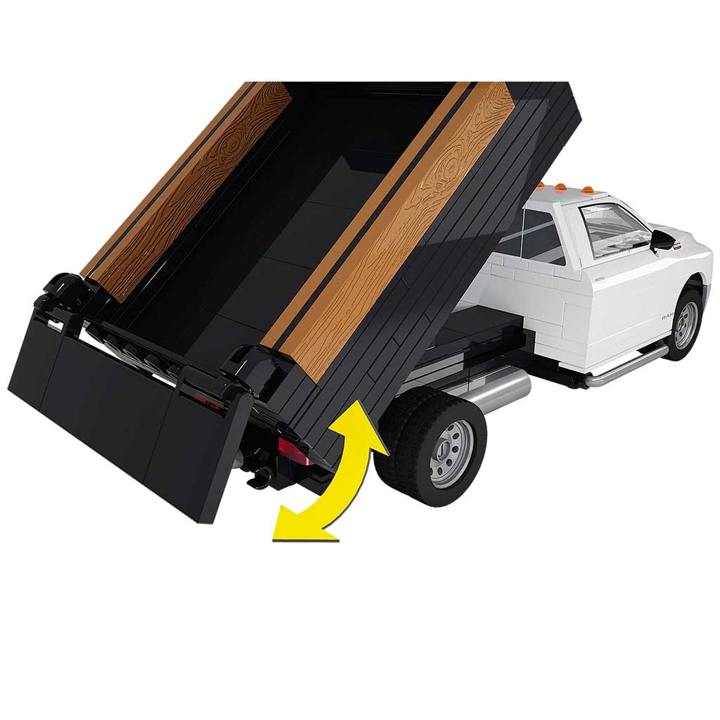 COBI: RAM 3500 Dump Truck autó építőjáték (24659) kép 4