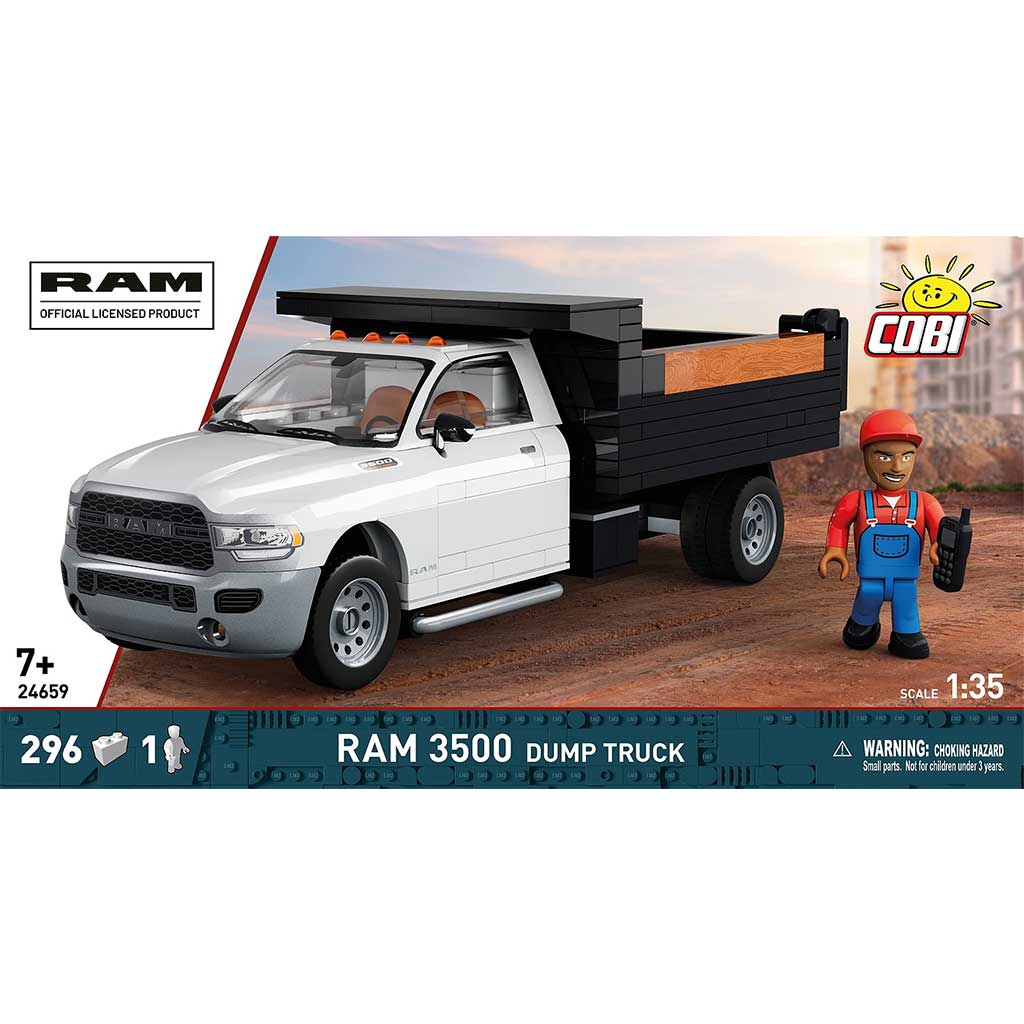 COBI: RAM 3500 Dump Truck autó építőjáték (24659) kép 1