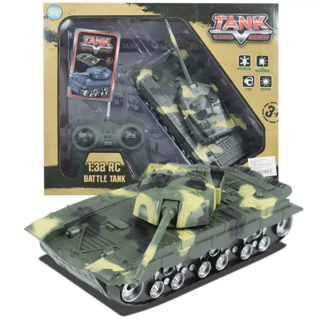 RC Távirányítós ZTZ 99 tank fénnyel és hanggal 1/32 kép 1