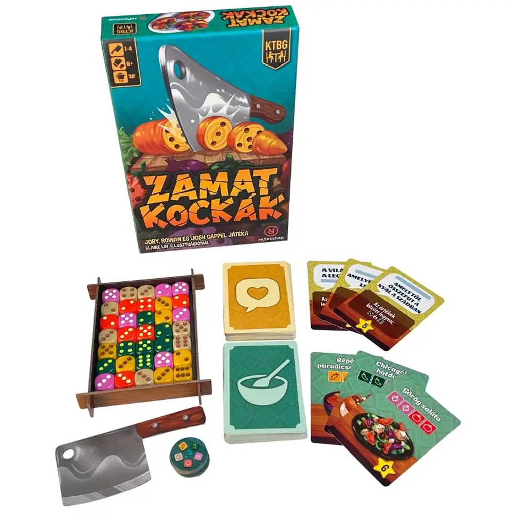 Zamatkockák társasjáték kép 2