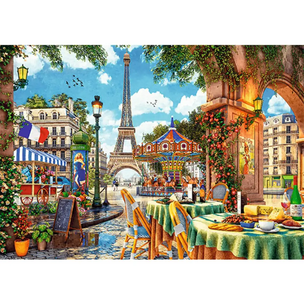Reggel Párizsban 1000db-os puzzle - Trefl kép 2