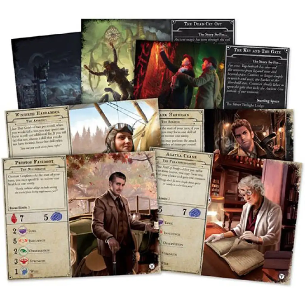 Rettegés Arkhamban 3. kiadás - A Rend titkai társasjáték kiegészítő kép 3
