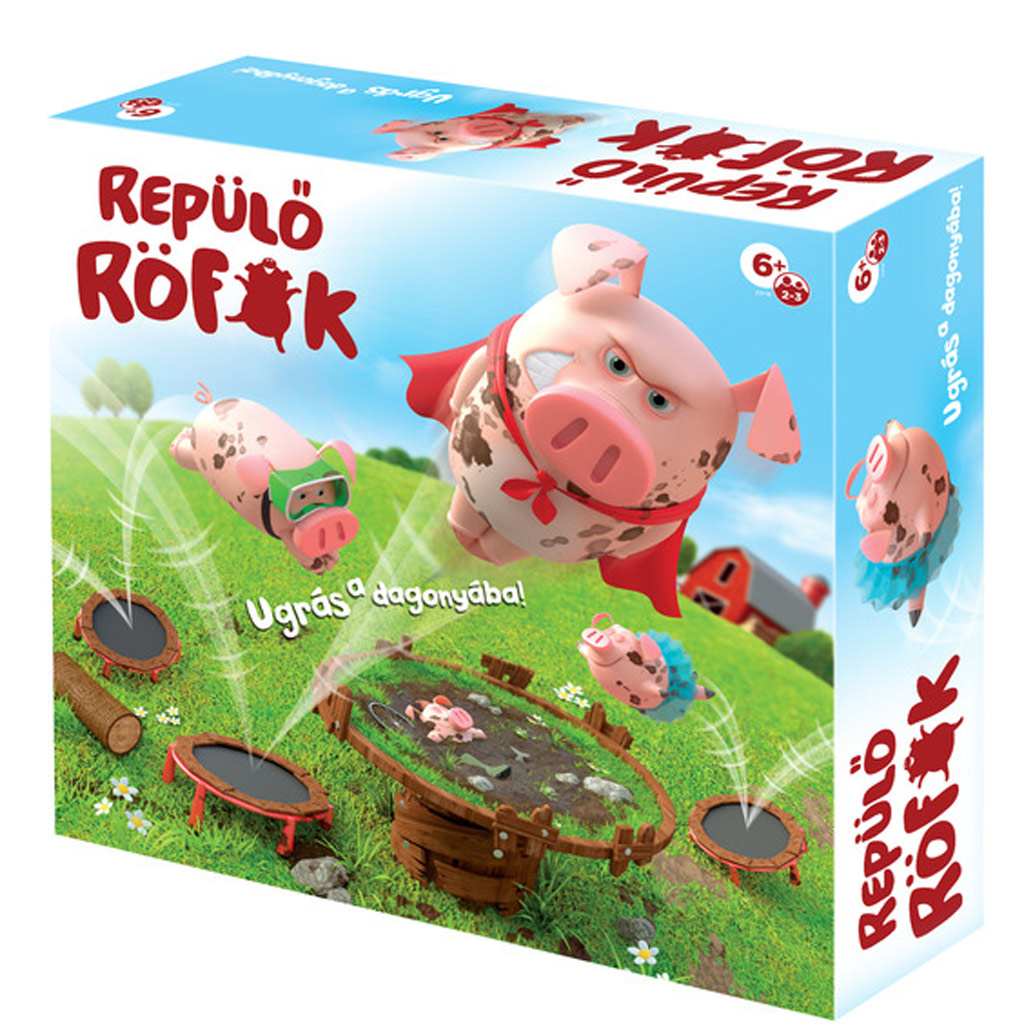 Repülő röfik társasjáték kép 1