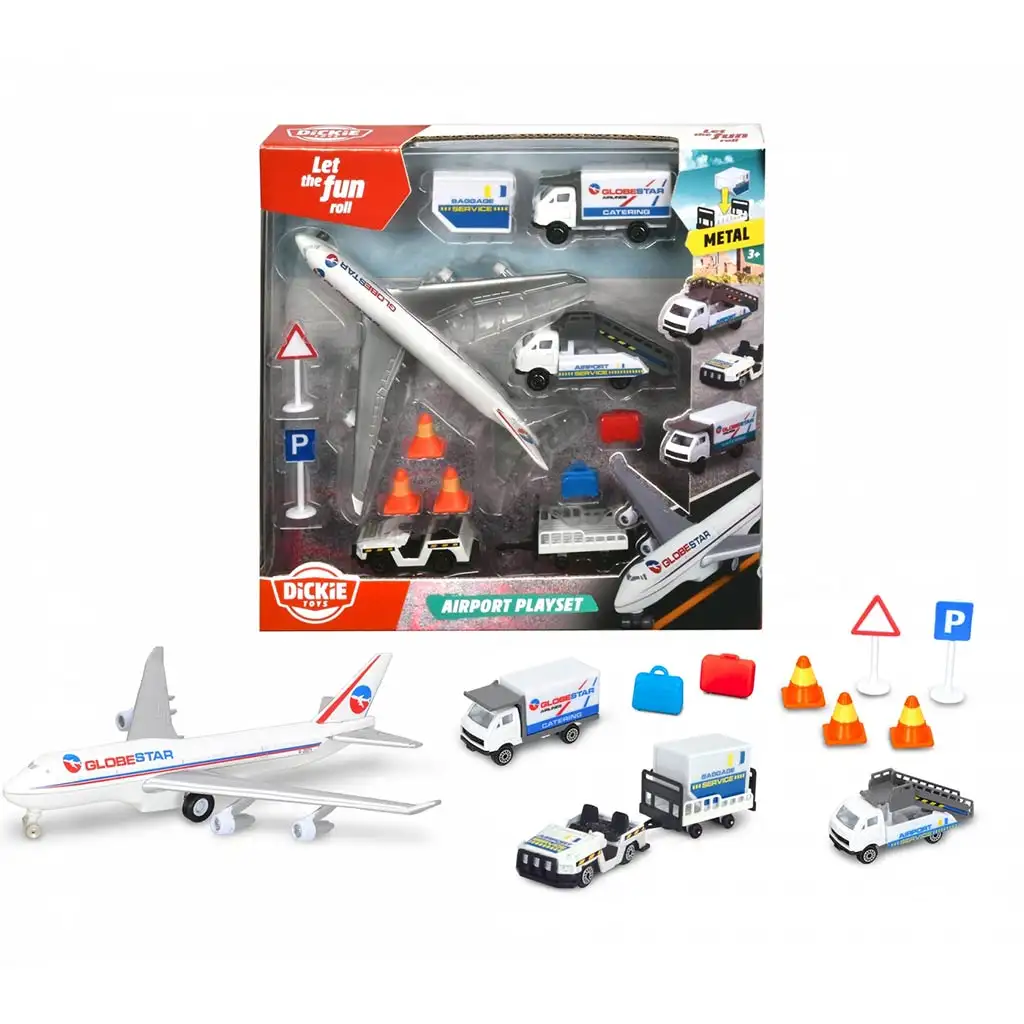Repülőtér játékszett - Dickie Toys kép 1