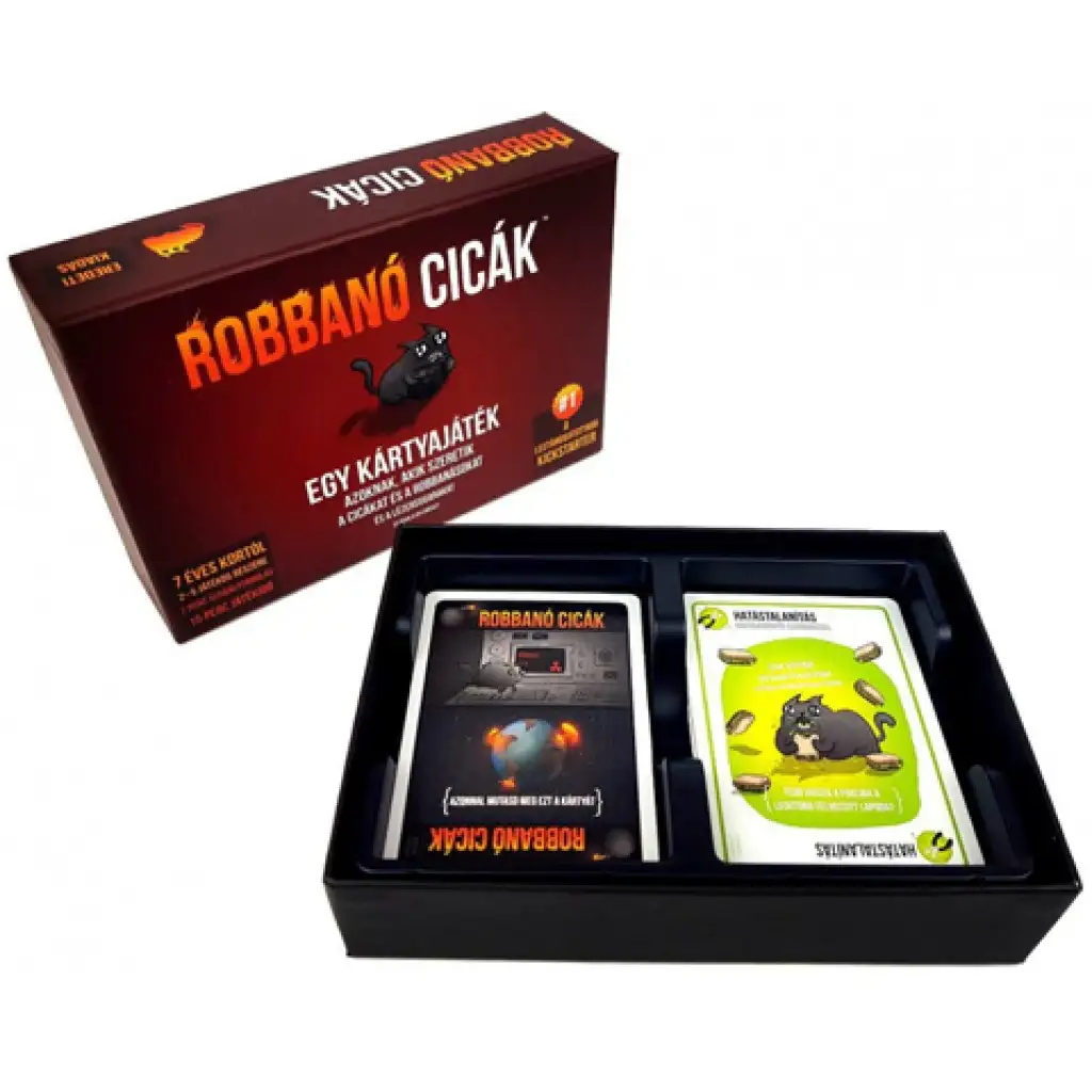 Robbanó cicák társasjáték kép 2
