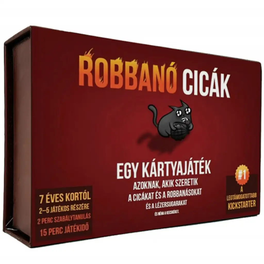 Robbanó cicák társasjáték kép 1