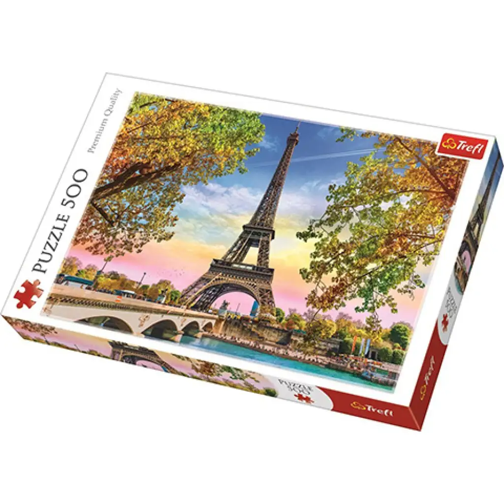 Romantikus Párizs 500 db-os puzzle - Trefl kép 1