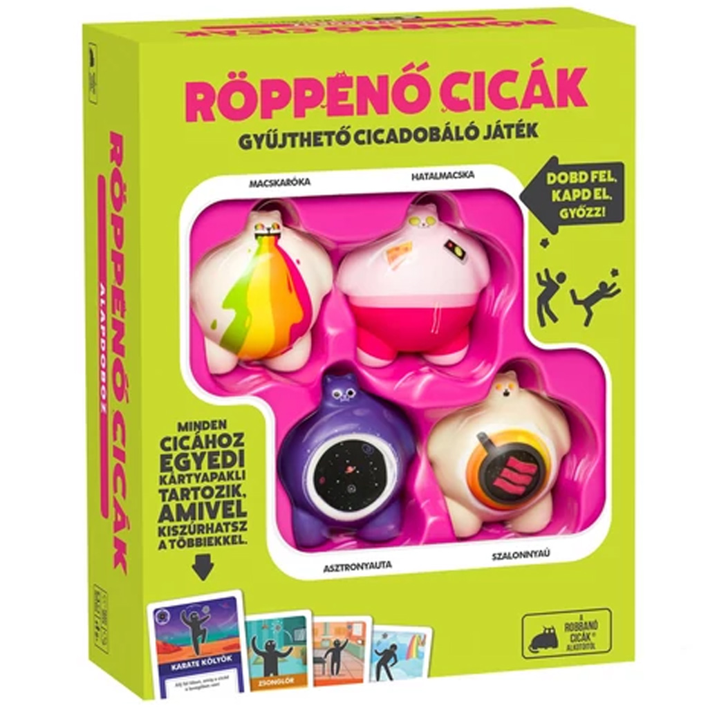 Röppenő cicák társasjáték kép 1