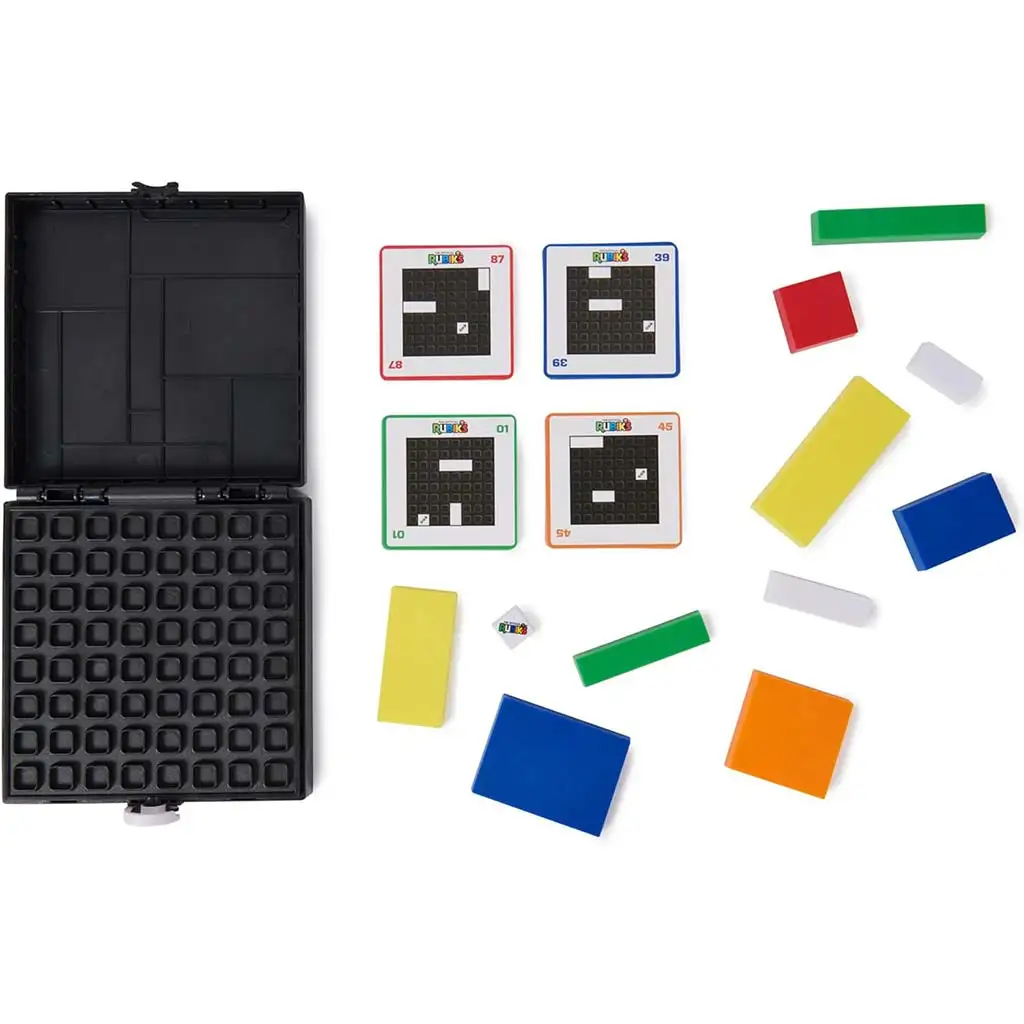 Rubik Grid Lock logikai játék 88 feladvánnyal - Spin Master kép 2