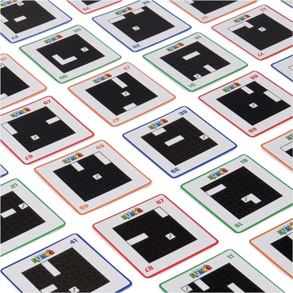 Rubik Grid Lock logikai játék 88 feladvánnyal - Spin Master kép 4