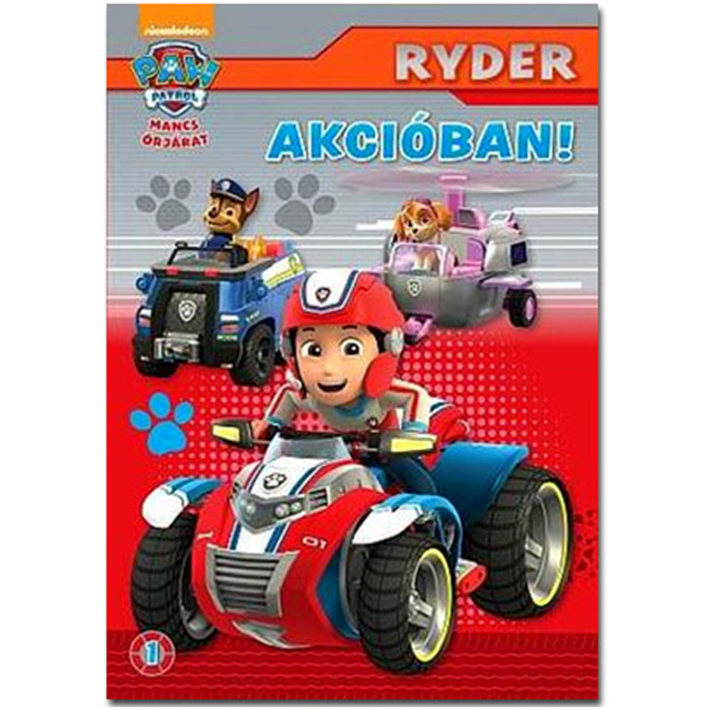 Mancs Őrjárat: Ryder akcióban! foglalkoztató könyv kép 1