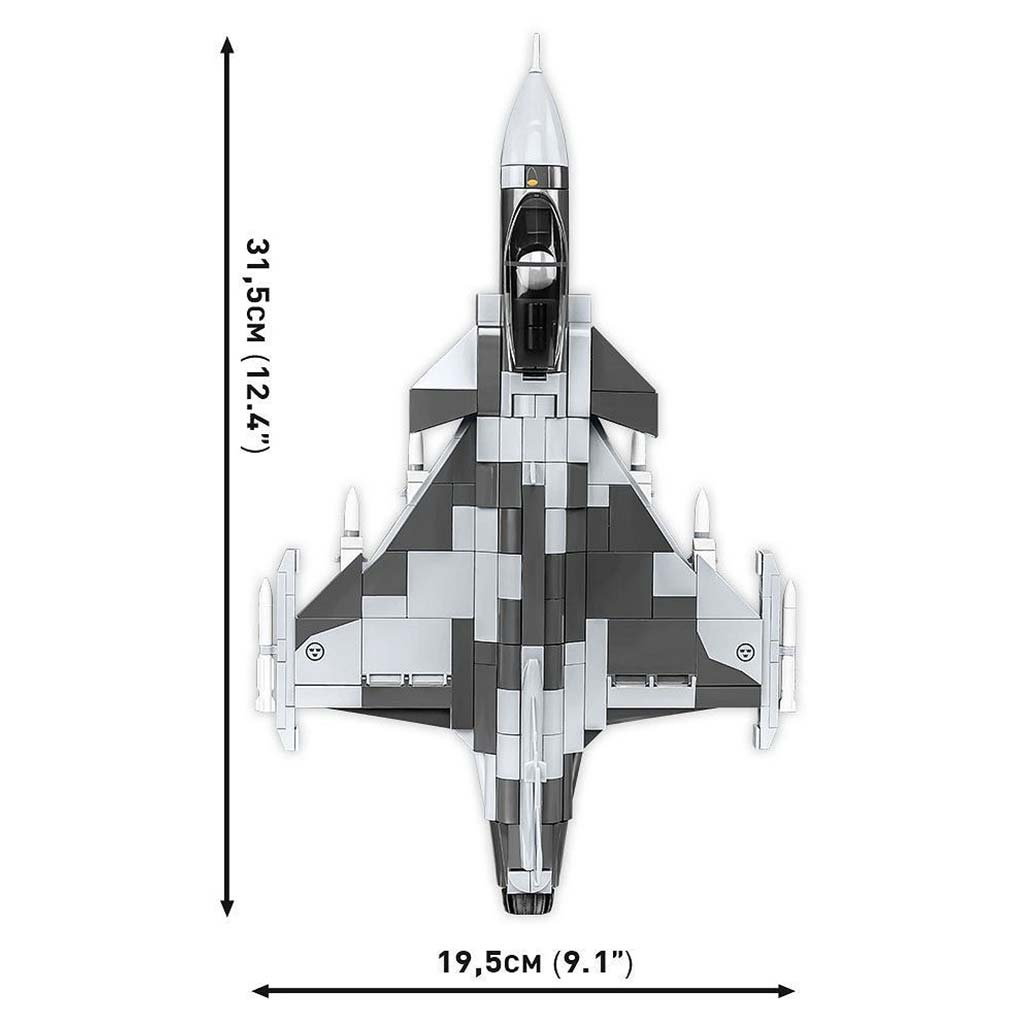 COBI: SAAB JAS 39 Gripen E repülőgép építőjáték (5820) kép 8