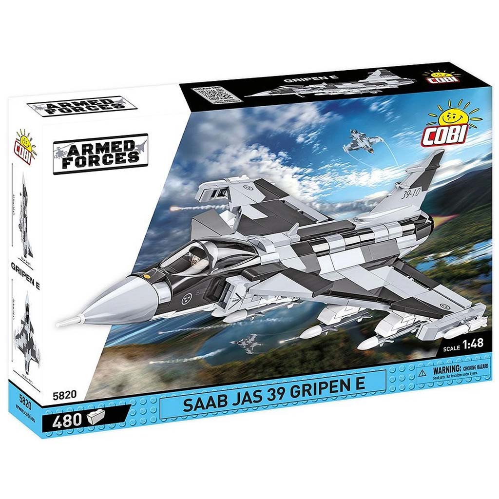 COBI: SAAB JAS 39 Gripen E repülőgép építőjáték (5820) kép 1
