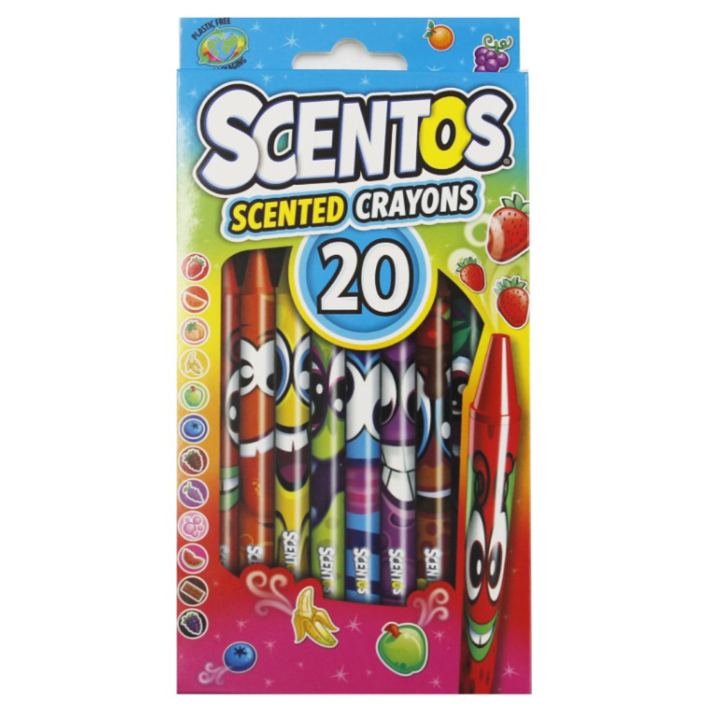 Scentos: Illatos zsírkréta 20db-os szett kép 1