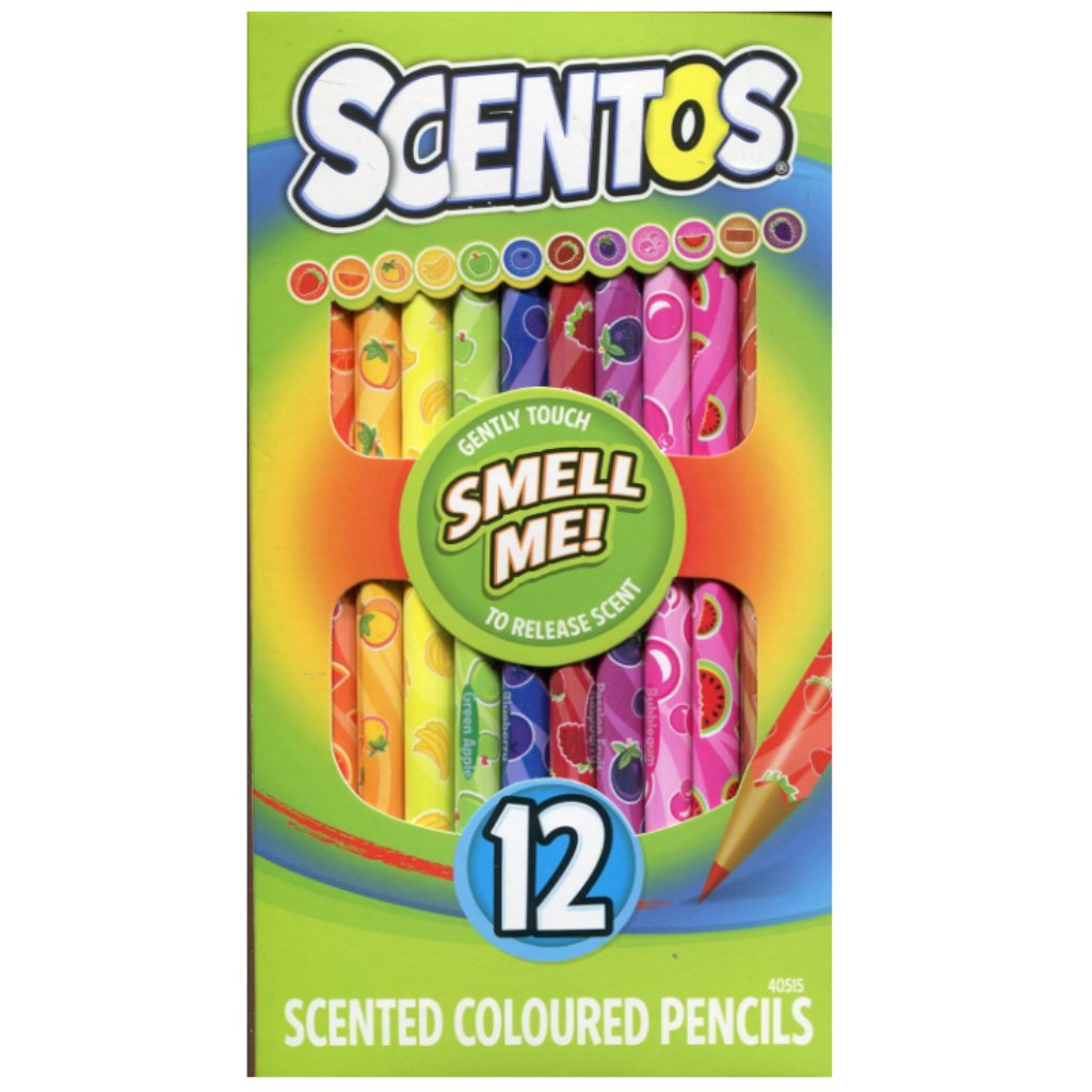 Scentos illatos 12db-os színes ceruza kép 1