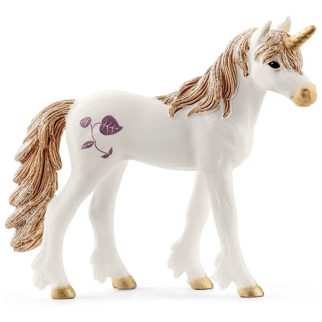 Schleich: Bayala - Csillogó virágház unikornisokkal istállóval és tóval játékszett (42455) kép 3