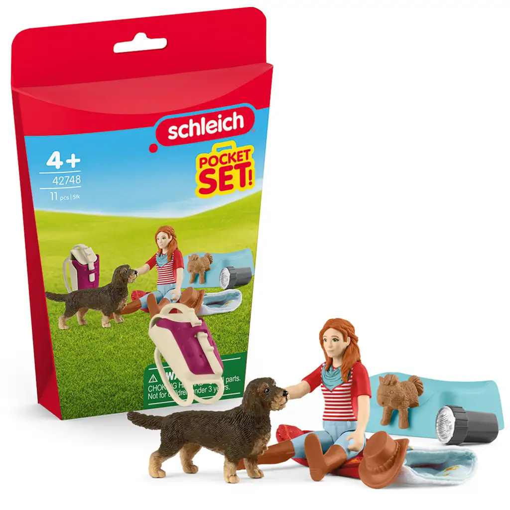 Schleich: Éjszakai szállás Hannával játékszett (42748) kép 1