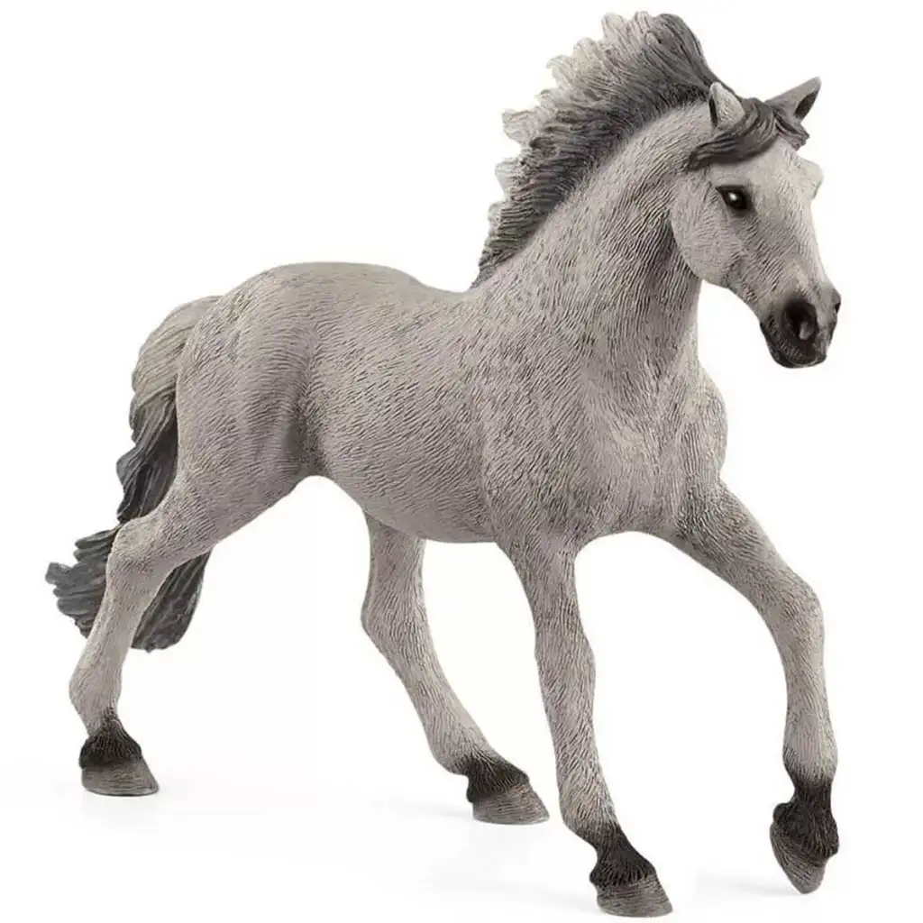 Schleich: Sorraia musztán csődör figura (13915) kép 1