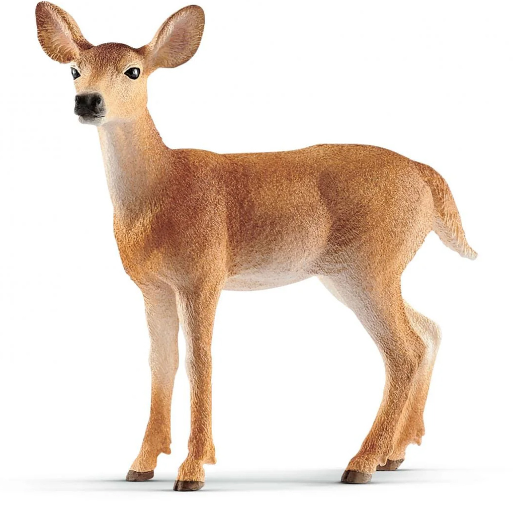 Schleich: Fehérfarkú szarvastehén figura (14819) kép 1