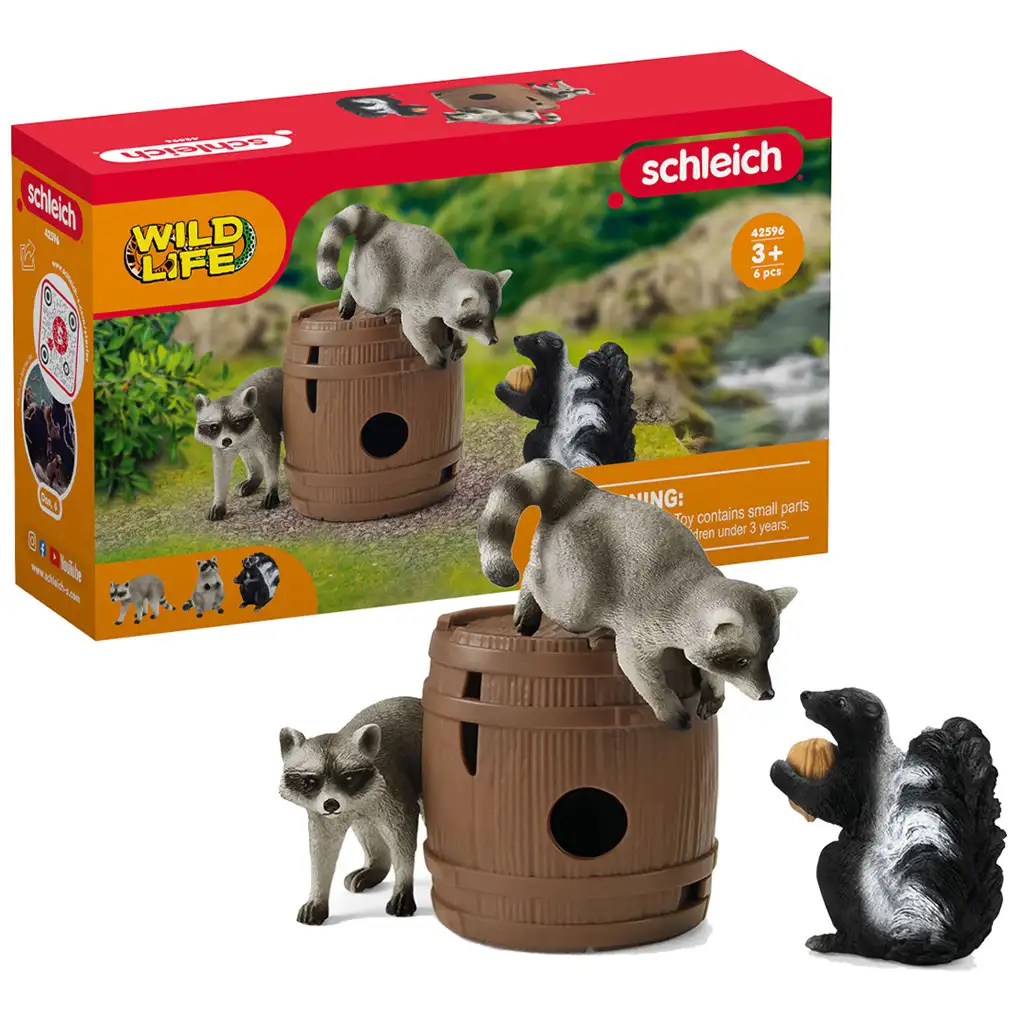 Schleich: Wild Life - Móka a dióval figura szett (42596) kép 1