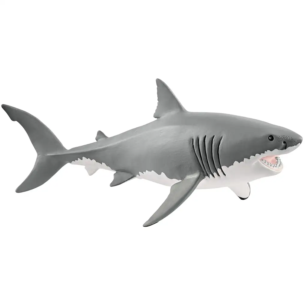 Schleich: Nagy fehér cápa figura (14809) kép 1