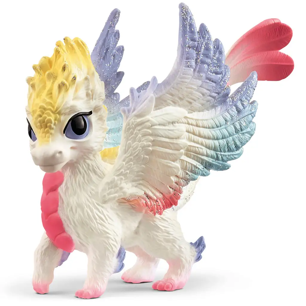 Schleich: Szivárvány sárkány bébi figura (70825) kép 1