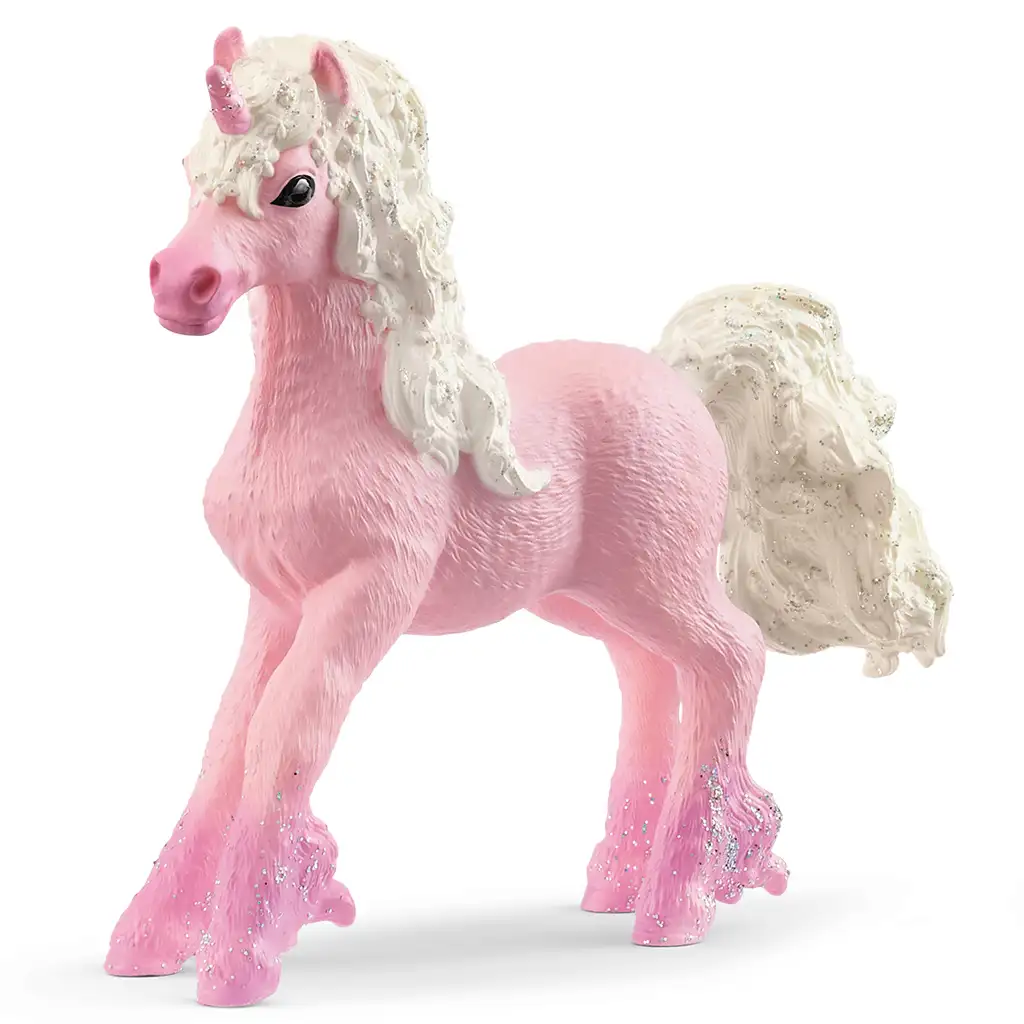 Schleich: Virág unikornis csikó figura (70832) kép 1