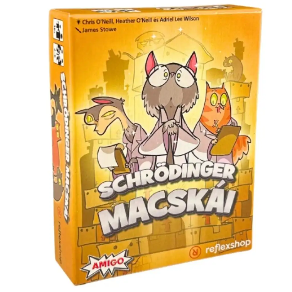 Schrödinger macskái társasjáték kép 1