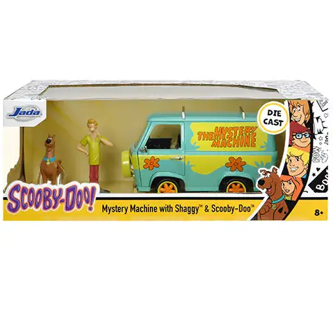 Scooby Doo figura és Csodajárgány autómodell 1/24 - Simba Toys kép 1