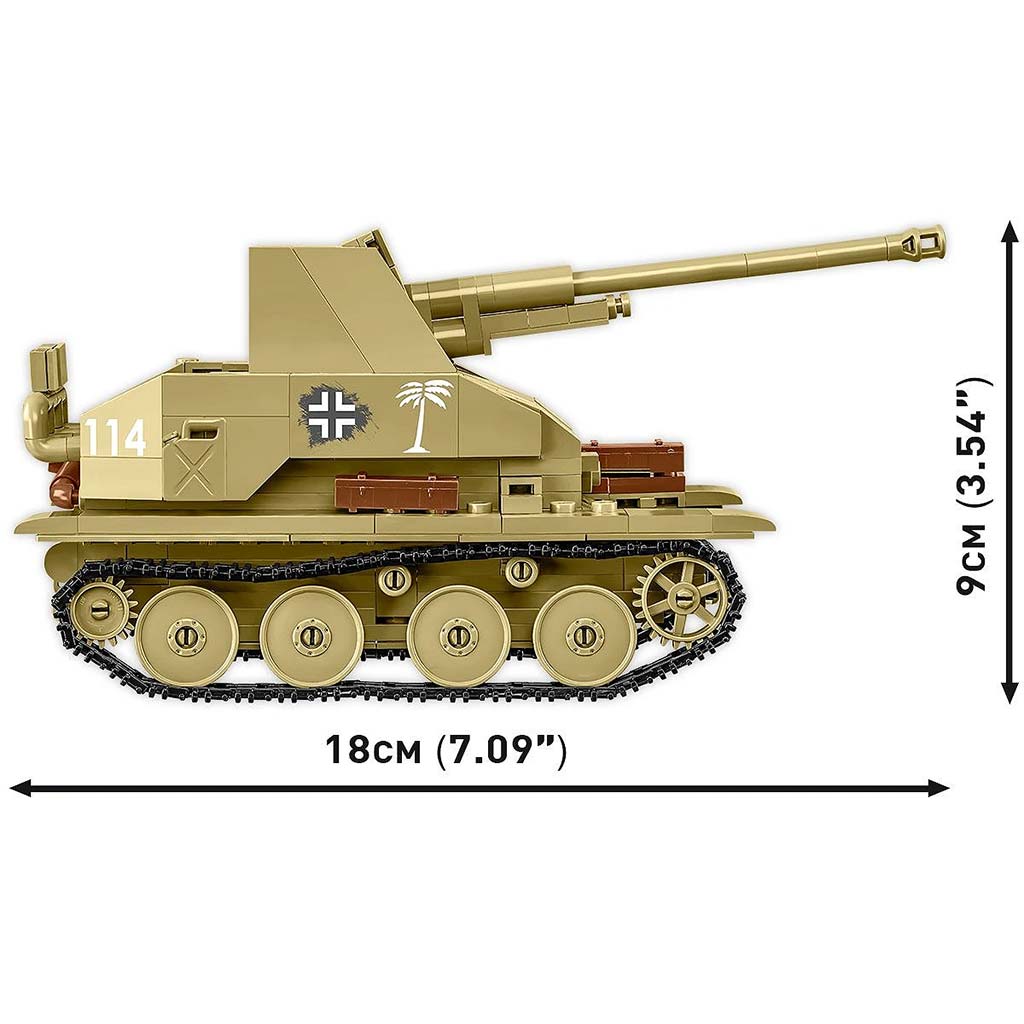 COBI: Sd.Kfz. 139 Marder III tank építőjáték (3131) kép 4